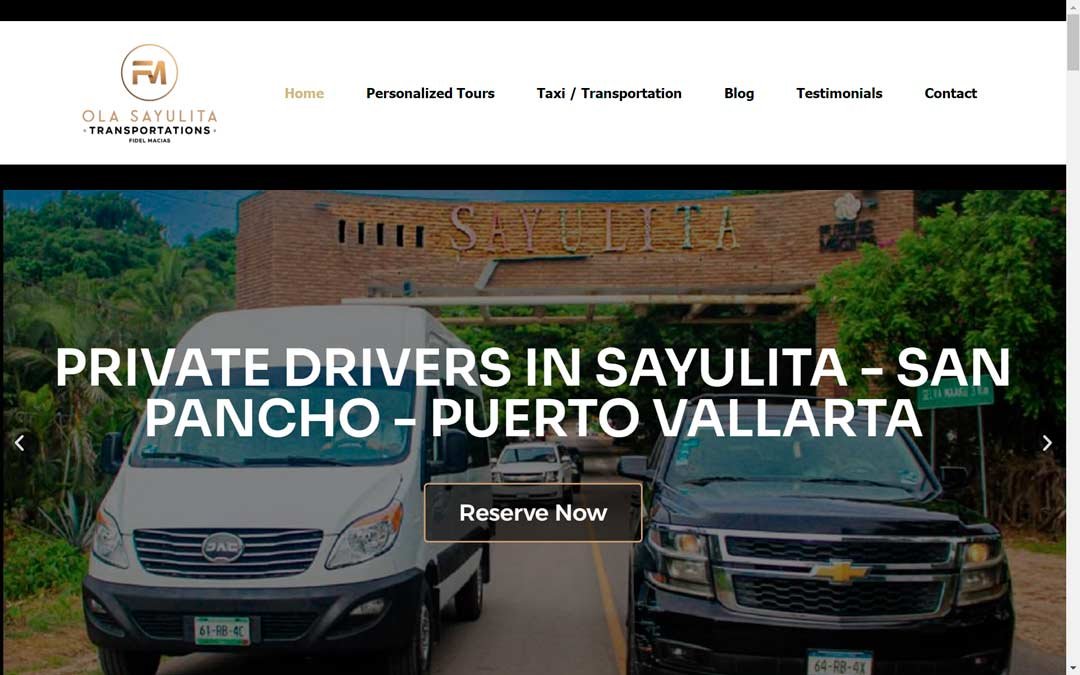 ola-sayulita-transportation sitio-web-diseño